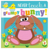 Front cover of the book 'Readerlink Never Touch A Grumpy Bunny!, 1 EA' by Rosie Greening.
