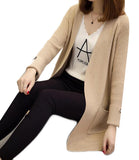 Front cover of the book 'FLCH+YIGE Womens V Neck Long Sleeve Open Front Slim Knit Cardiagn Sweater 2 M' by Dr Jyoti Jain Tholiya.