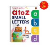 Front cover of the book 'Fun with Writing: Small Letters' by Penguin.