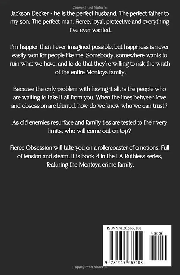 Fierce Obsession (Paperback) image 2