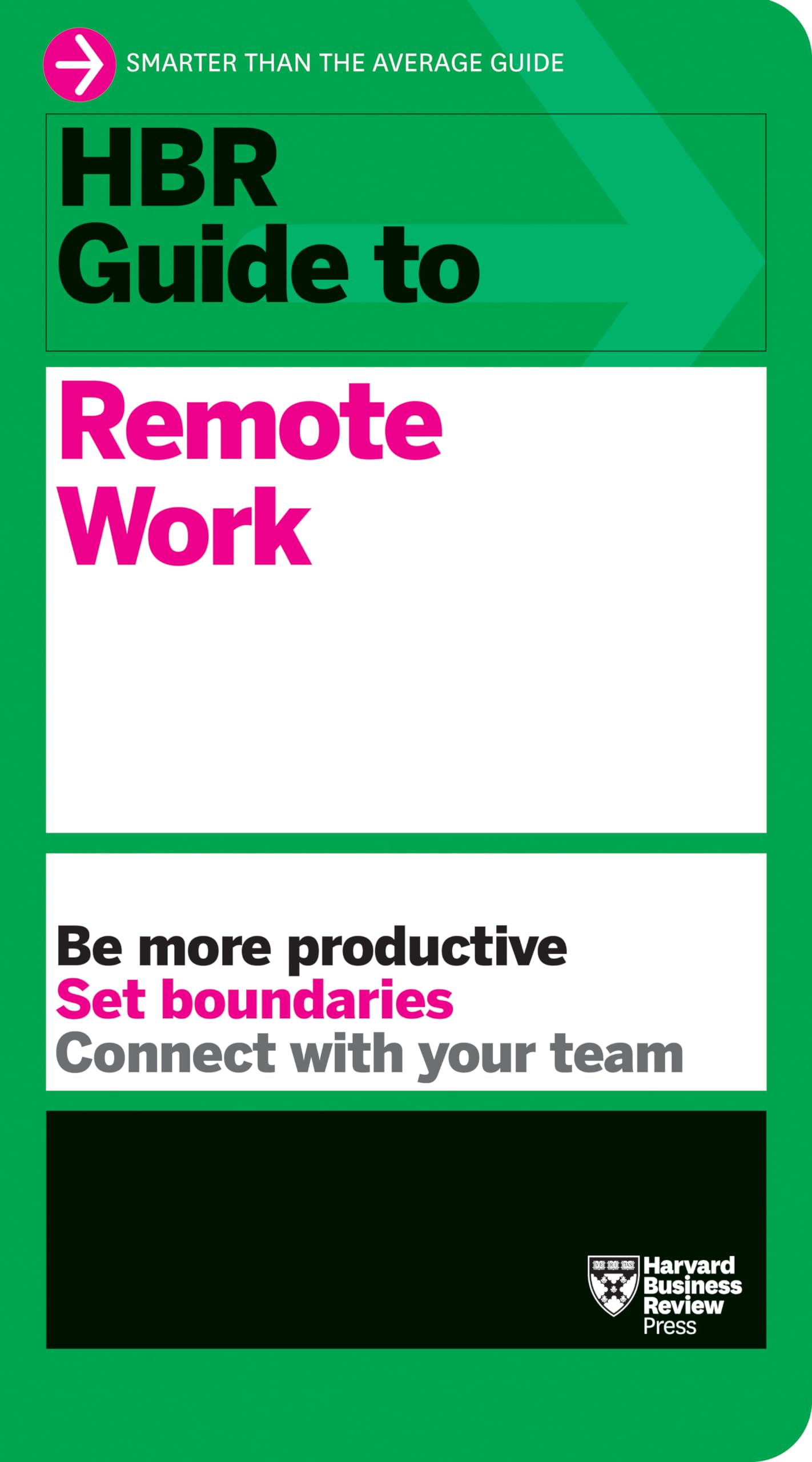 Front cover of the book 'HBR Guide to Remote Work' by Review, Harvard Business.