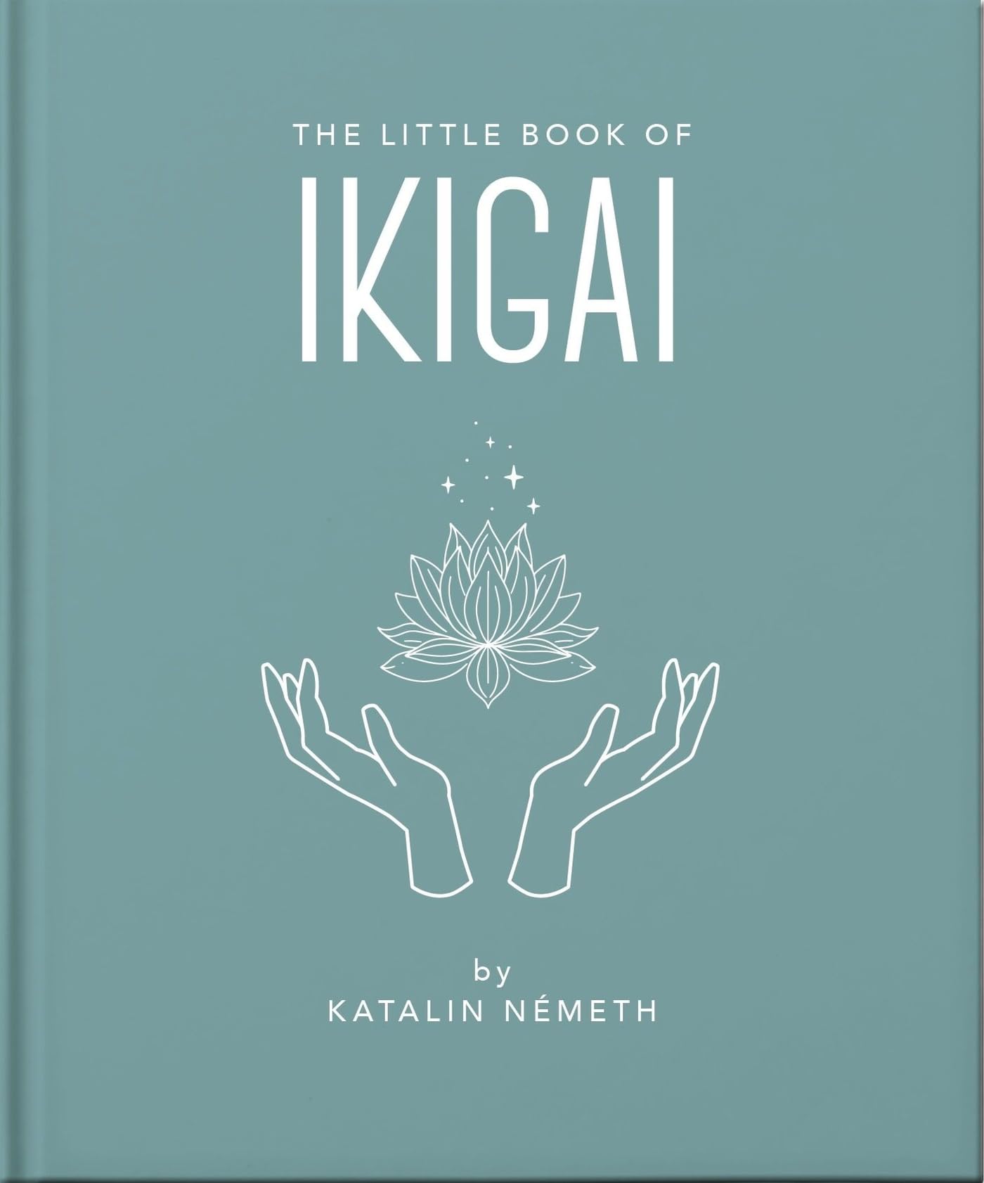 Front cover of the book 'The Little Book of Ikigai' by Orange Hippo!.