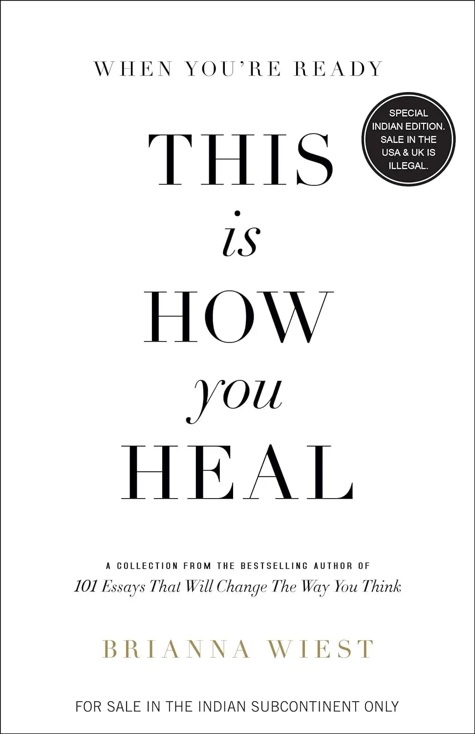 Mountain is you + 101 essay + this is how you heal -Paperback image 4