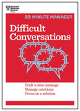 Front cover of the book 'Difficult Conversations (HBR 20-Minute Manager Series)' by (HBR 20-Minute Manager Series).