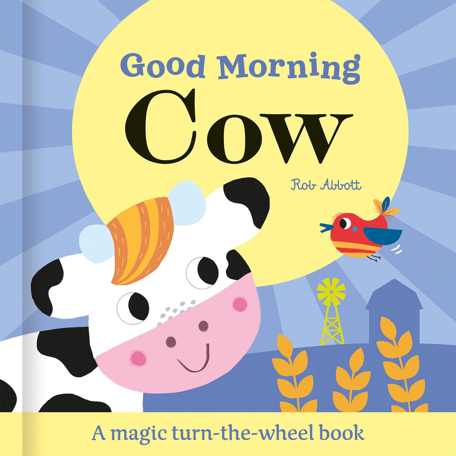 Front cover of the book 'Good Morning Cow (Magic Wheel Books)' by Katie Button.