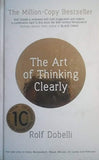 Front cover of the book 'The Art of Thinking Clearly' by dobelli rolf.