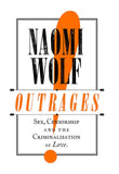 Front cover of the book 'Outrages EXPORT' by Wolf Naomi.