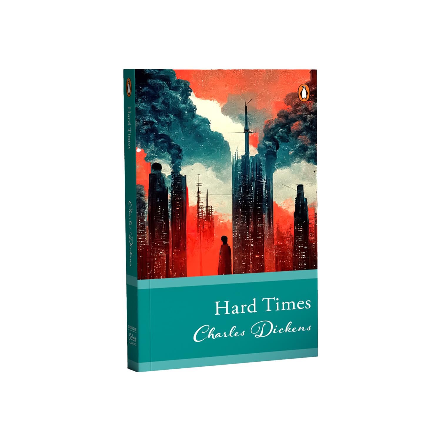 Front cover of the book 'Hard Times' by Charles Dickens.