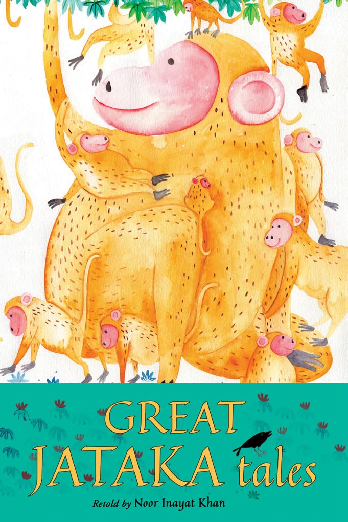 Front cover of the book 'GREAT JATAKA TALES' by Noor Inayat Khan.