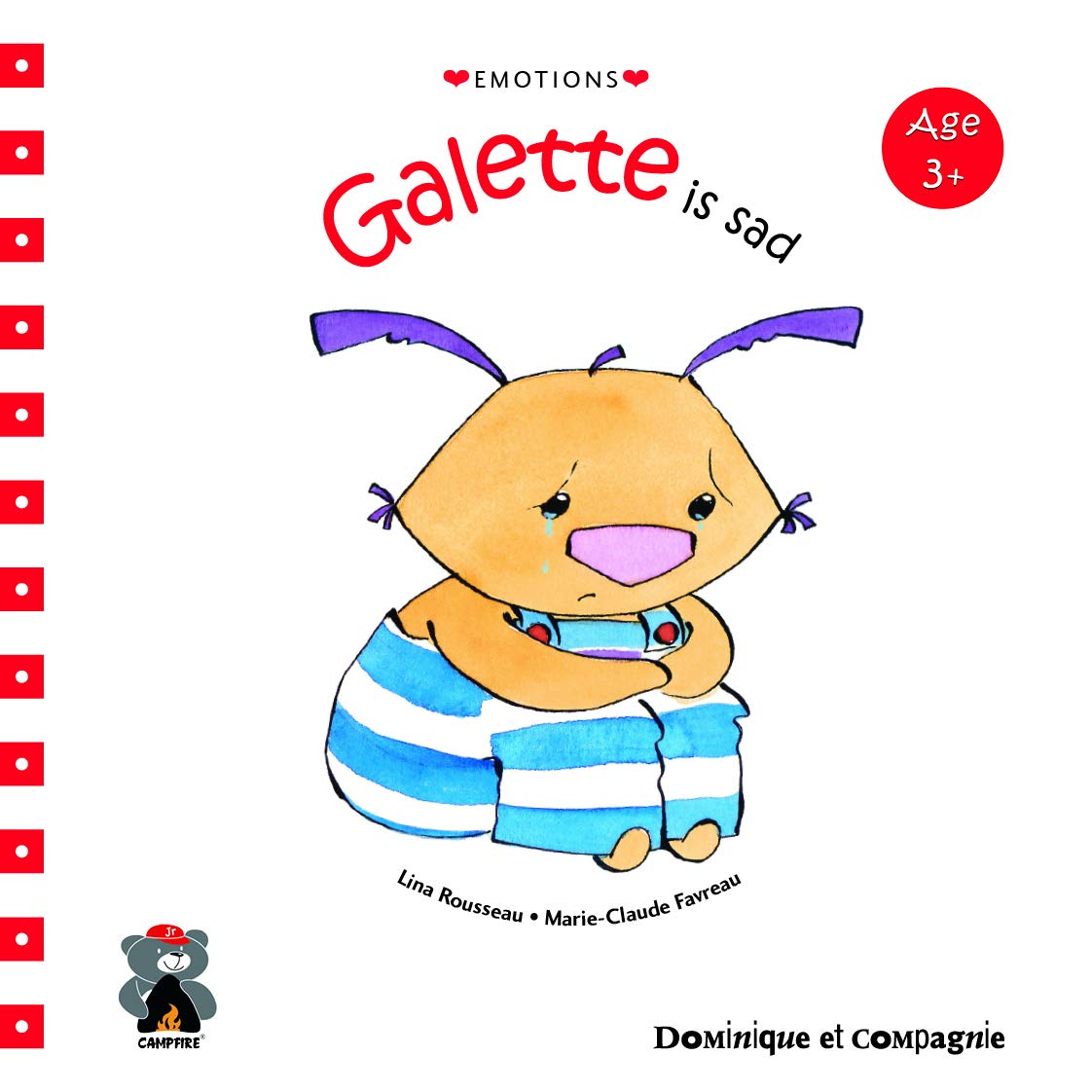 Front cover of the book 'KALYANI NAVYUG MEDIA PVT LTD Galette is Sad!' by Lina Rousseau.