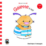 Front cover of the book 'KALYANI NAVYUG MEDIA PVT LTD Galette is Sad!' by Lina Rousseau.