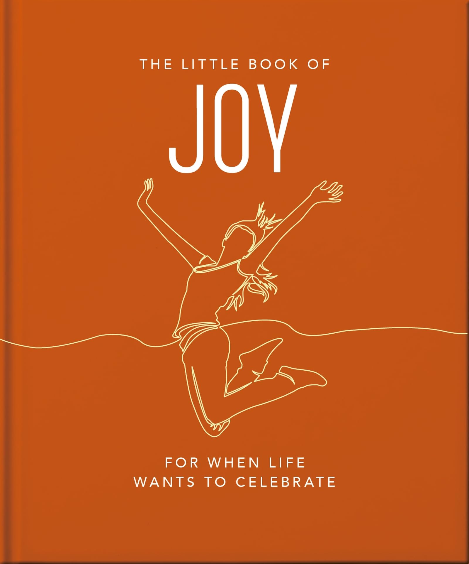 Front cover of the book 'The Little Book of Joy: For When Life Wants to Celebrate' by Orange Hippo!.