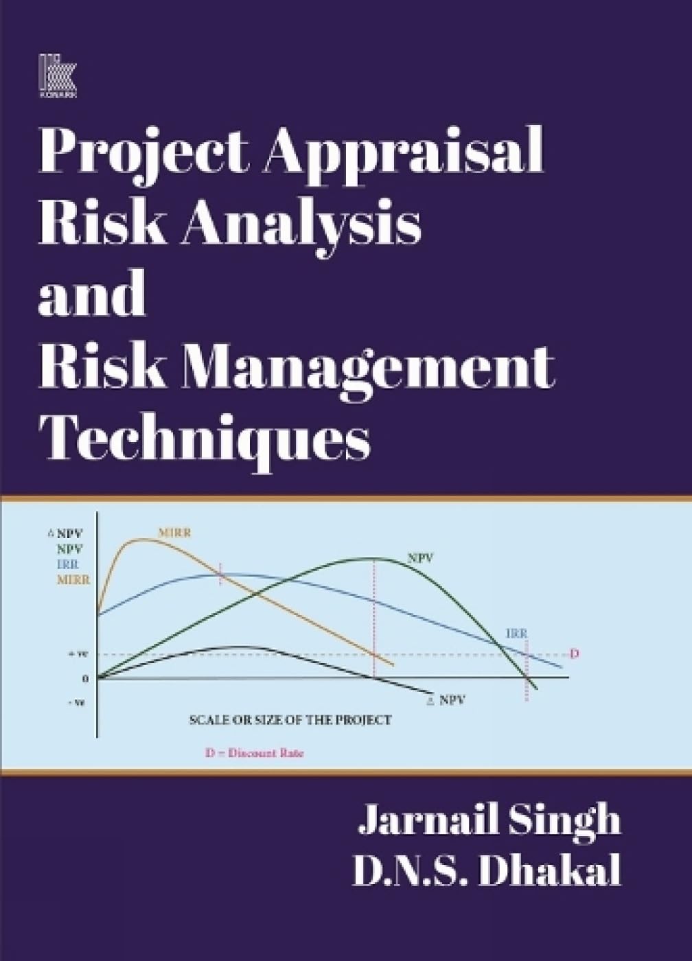 Front cover of the book 'Project Appraisal, Risk Analysis and Risk Management Techniques' by Jarnail Singh.