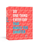 Front cover of the book 'Do One Thing Every Day That Makes You Smarter: A Journal (Do One Thing Every Day Journals)' by Robie Rogge.