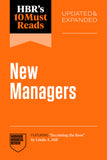 Front cover of the book 'HBR's 10 Must Reads for New Managers, Updated and Expanded (featuring "Becoming the Boss" by Linda A. Hill)' by Review, Harvard Business.