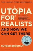 Front cover of the book 'Utopia for Realists' by Rutger Bregman.