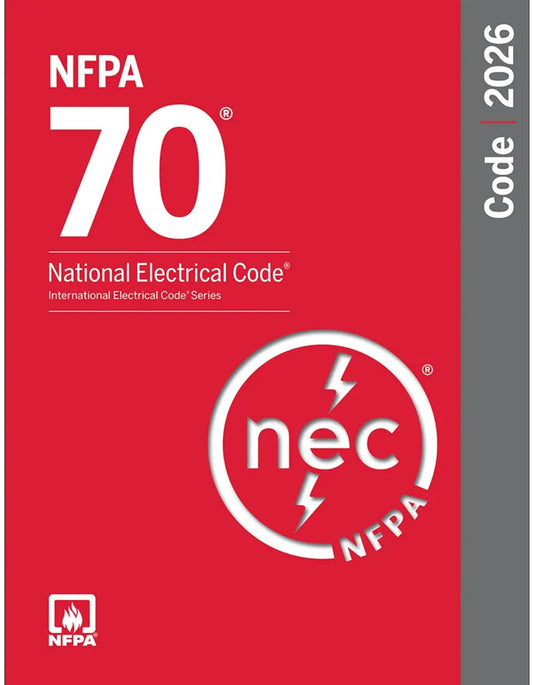 NFPA 70, National Electrical Code NEC 2026 Softbound Paperback – October 3, 2025 - NYBooksHub