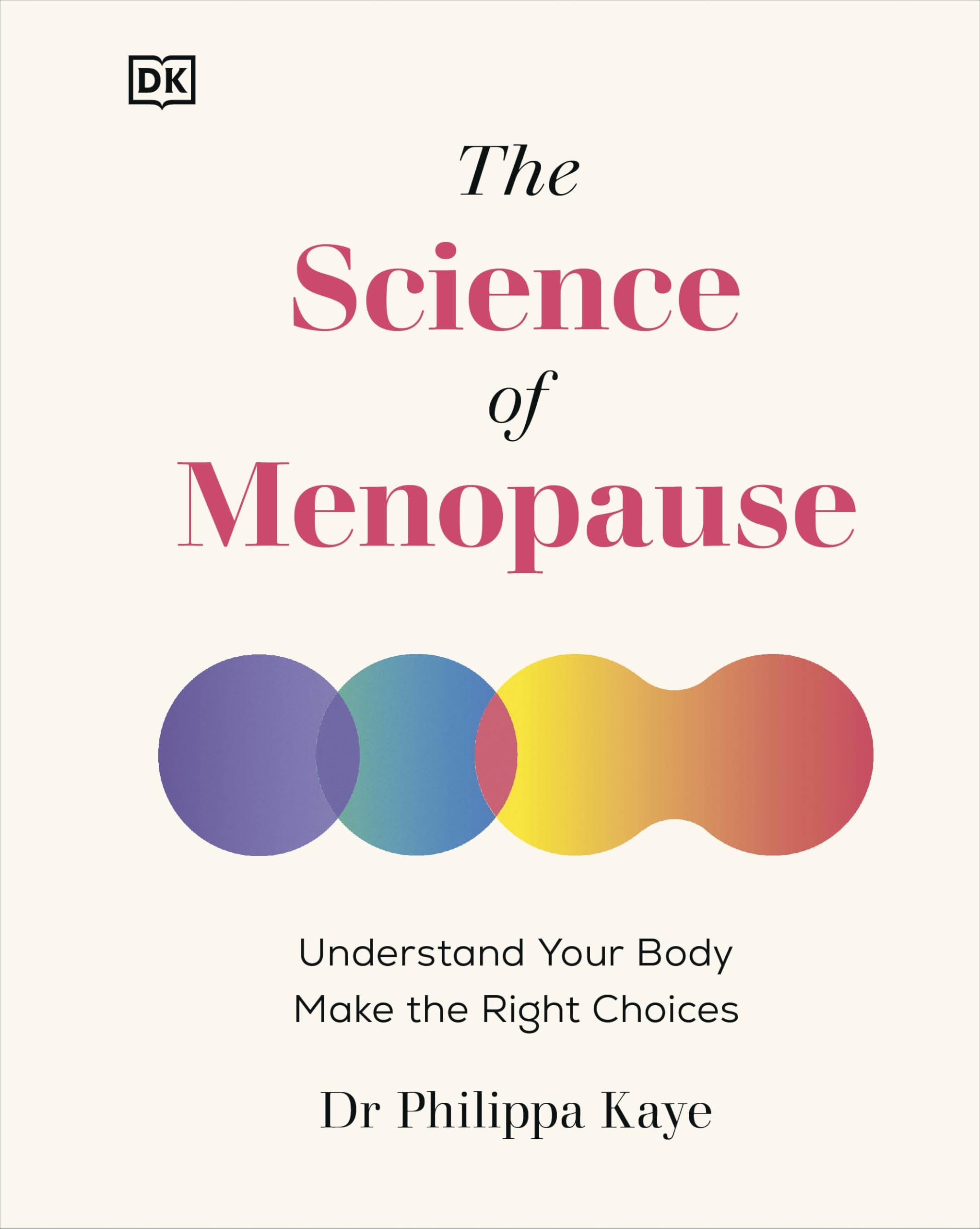 Front cover of the book 'The Science of Menopause: Understand Your Body, Make the Right Choices' by Dr Philippa Kaye.