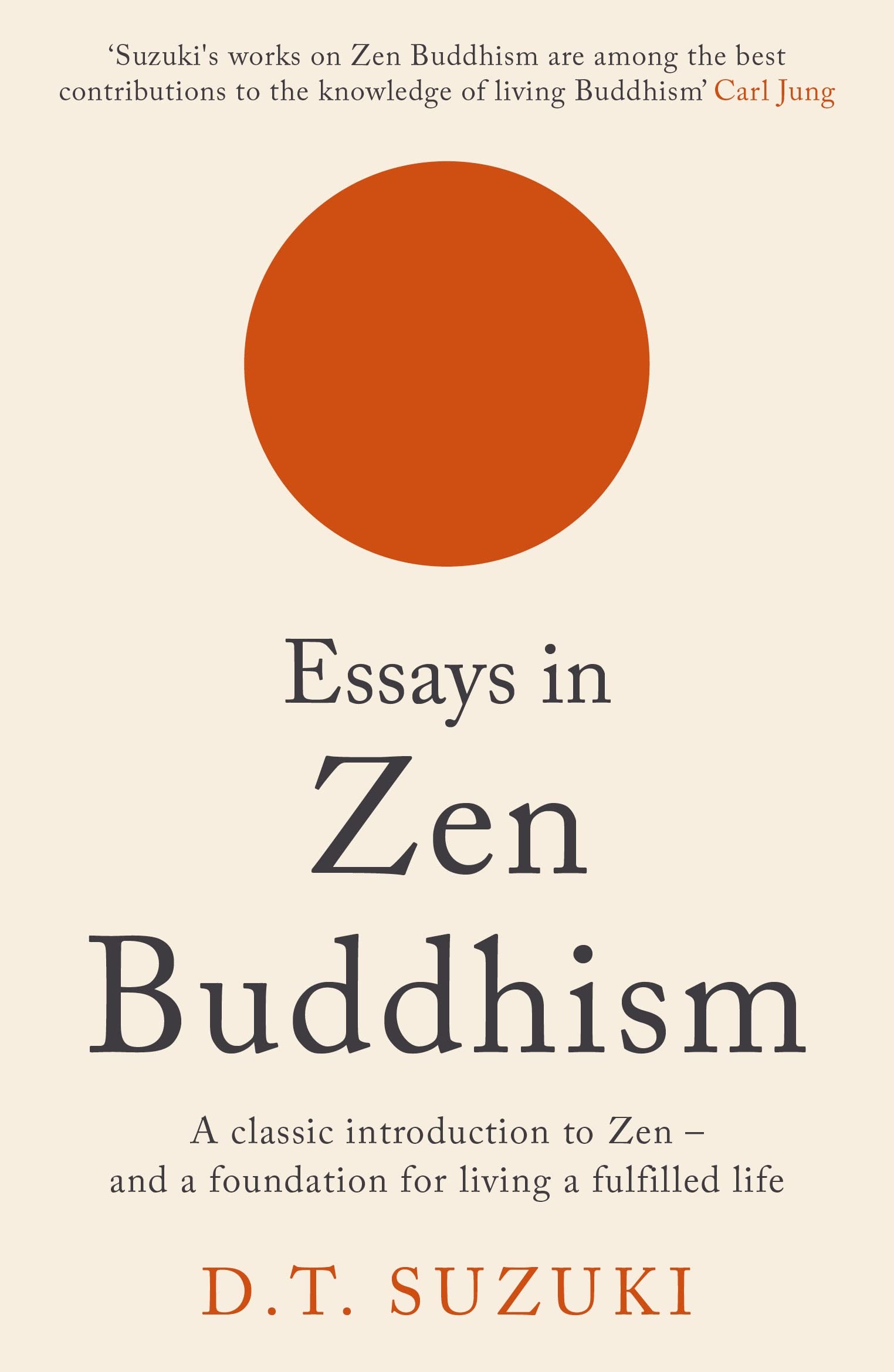 Front cover of the book 'Essays in Zen Buddhism' by D.T. Suzuki.