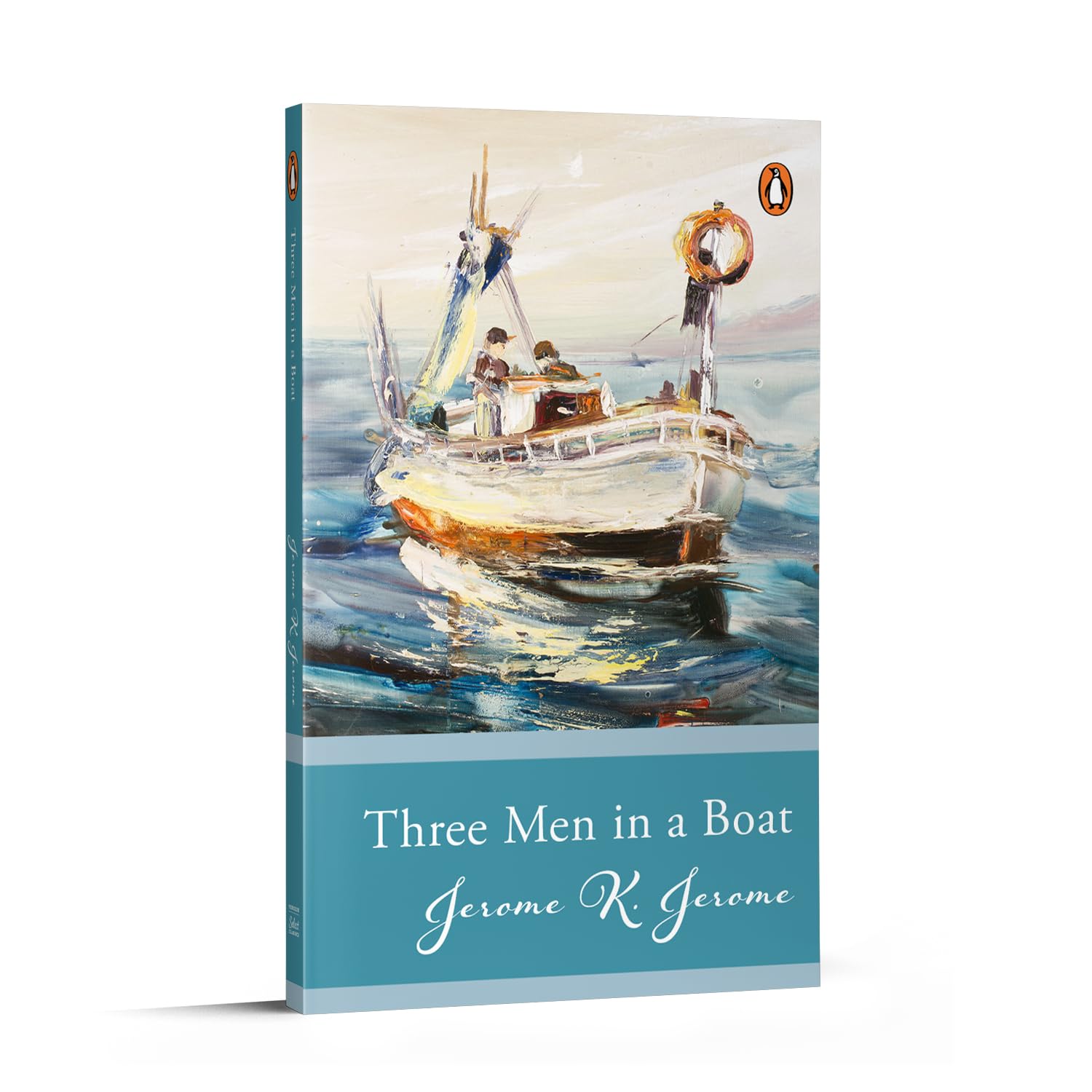 Front cover of the book 'Three Men In A Boat' by Jerome, Jerome K.