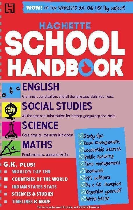 Front cover of the book 'Hachette School Handbook' by Hachette Childrens Books.