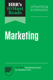 Front cover of the book 'HBR's 10 Must Reads on Marketing, Updated and Expanded (featuring "Marketing Myopia" by Theodore Levitt)' by Review, Harvard Business.