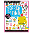 Front cover of the book 'Playtime Learning Search and Find Sticker Book' by Make Believe Ideas.