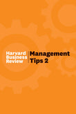 Front cover of the book 'Management Tips 2: From Harvard Business Review' by Review, Harvard Business.