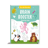 Front cover of the book 'Fun with Activities: Brain Boosters' by Penguin.