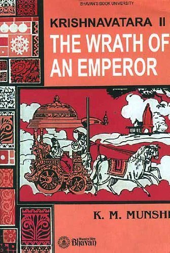 Front cover of the book 'imusti Krishnavatara II The Wrath Of An Emperor' by K.M. Munshi.