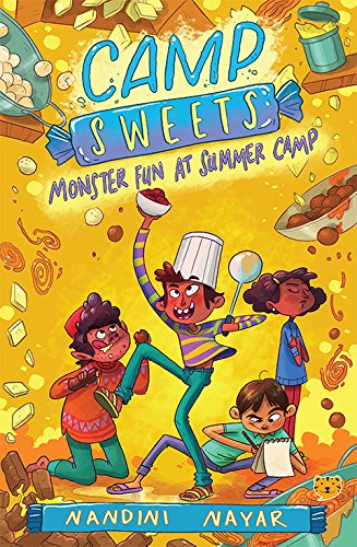 Front cover of the book 'Talking Cub Camp Sweets: Monster Fun at Summer Camp' by Nandini Nayar.