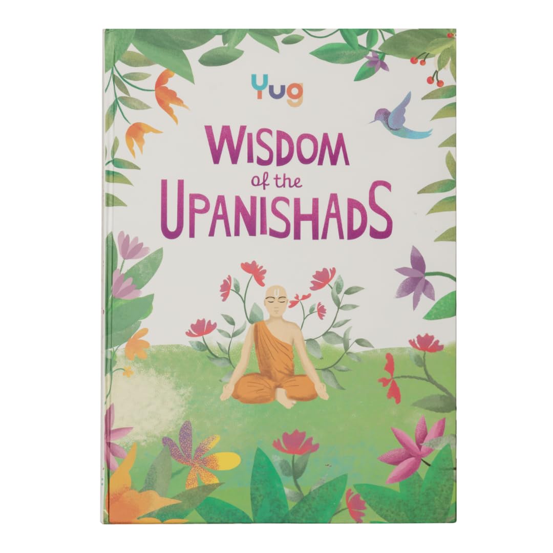 Front cover of the book 'Wisdom of the Upanishads (Yug Stories)' by Srishti Publishers.