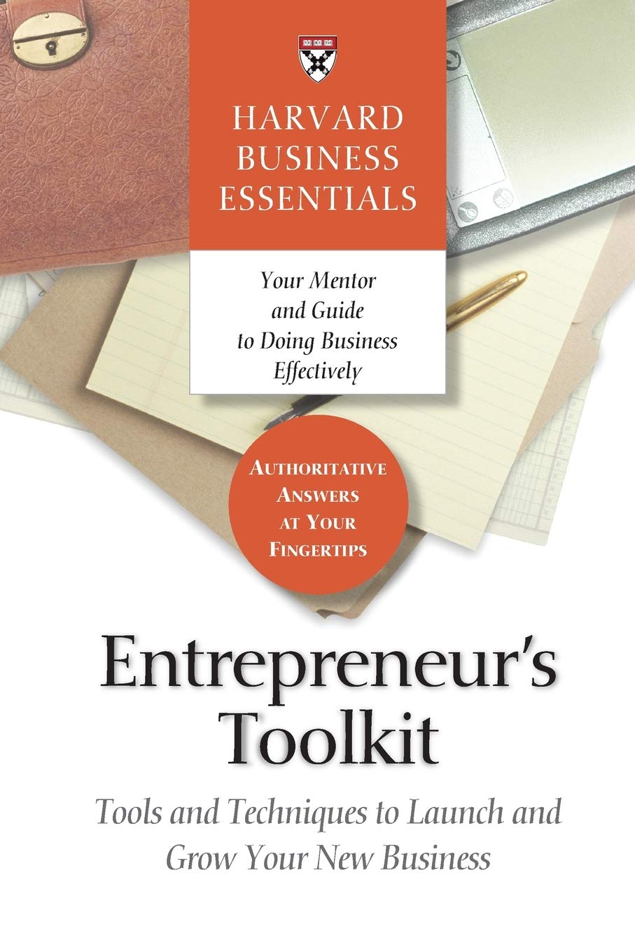 Front cover of the book 'Entrepreneur's Toolkit (Harvard Business Essentials)' by Osborne Alfred.