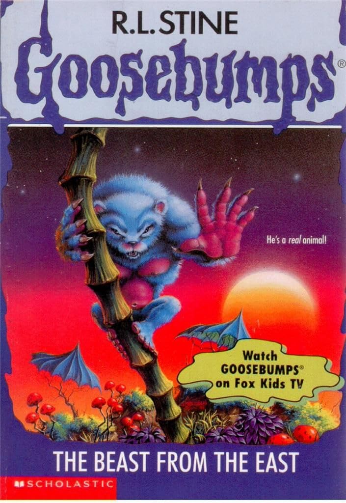 Front cover of the book 'The Beast from the East (Goosebumps, No. 43)' by Stine R. L..