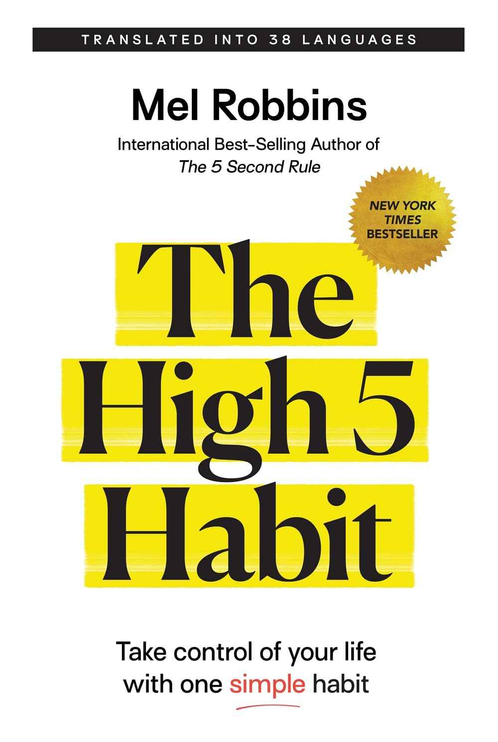 The High 5 Habit PaperbackÐ   by ROBBINS MEL