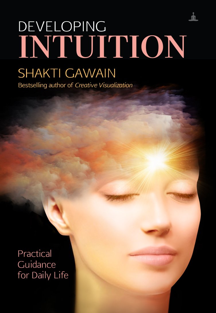 Front cover of the book 'Yogi Impressions Developing Intuition: Practical Guidance For Daily Life' by Shakti Gawain.