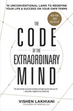 Front cover of the book 'The Code of the Extraordinary Mind' by Vishen Lakhiani.