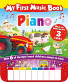 Front cover of the book 'My First Music Book: Piano' by Na.