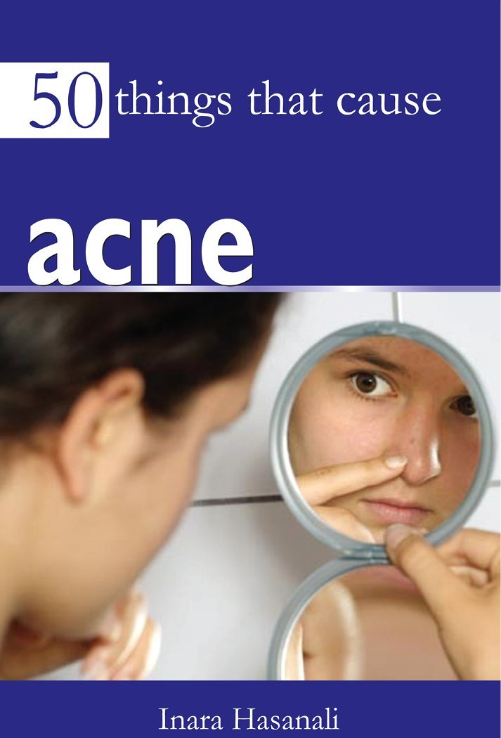 Front cover of the book '50 Things That Cause Acne' by H. Rider Haggard.