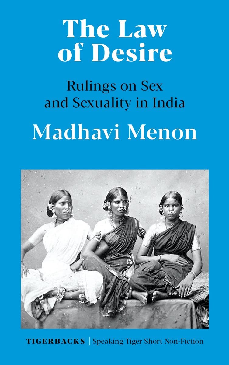Front cover of the book 'The Law of Desire' by Madhavi Menon.