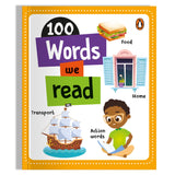 Front cover of the Board Book book '100 Words We Read: Board Book of First 100 Most Important Words for PreSchool Kids, Toddlers [Penguin Early Learning Ser' by Na.