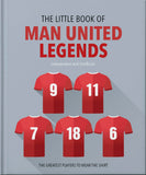 Front cover of the book 'The Little Book of Man United Legends' by Orange Hippo!.