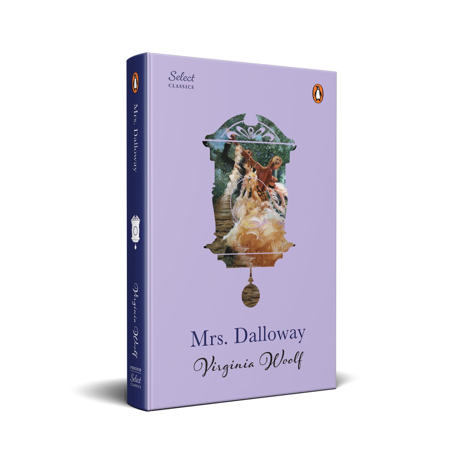 Front cover of the book 'Mrs Dalloway (HB) (Select Classics)' by Virginia Woolf.