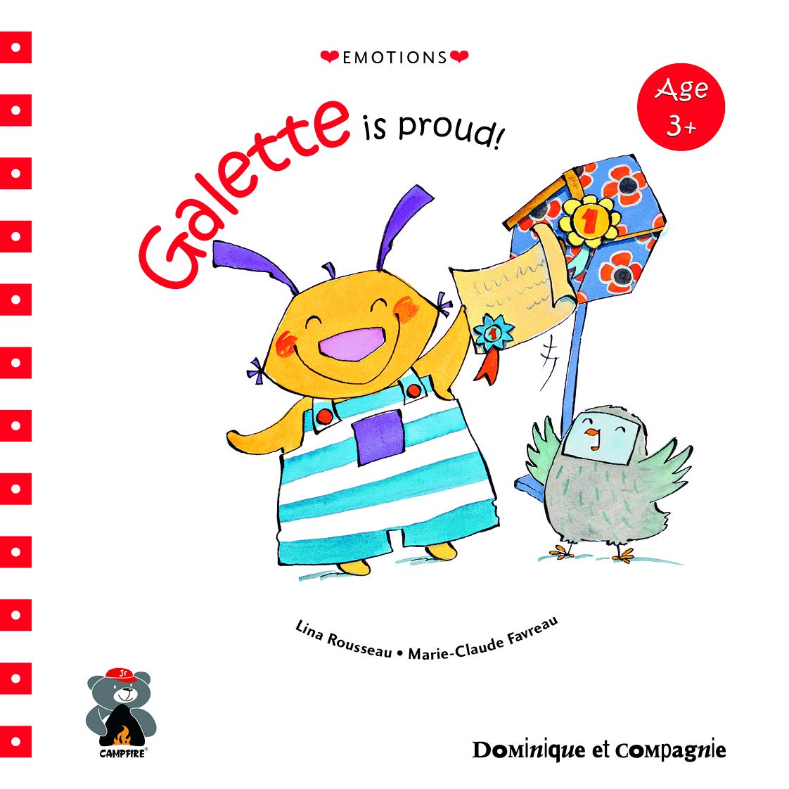 Front cover of the book 'KALYANI NAVYUG MEDIA PVT LTD Galette is Proud' by Lina Rousseau.