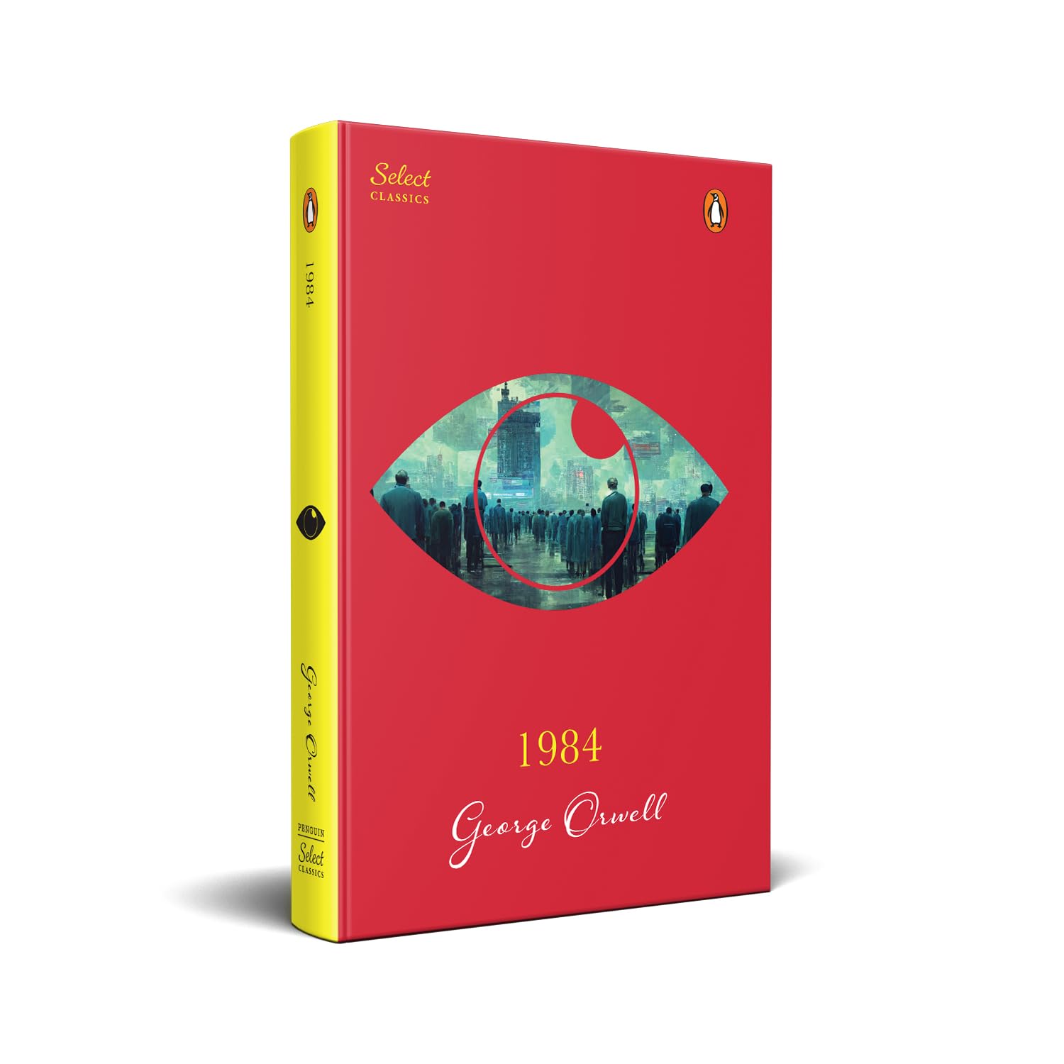 Front cover of the book '1984 (HB) (Select Classics)' by George Orwell.