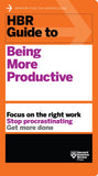 Front cover of the book 'HBR Guide to Being More Productive (HBR Guide Series)' by Harvard Business Review.