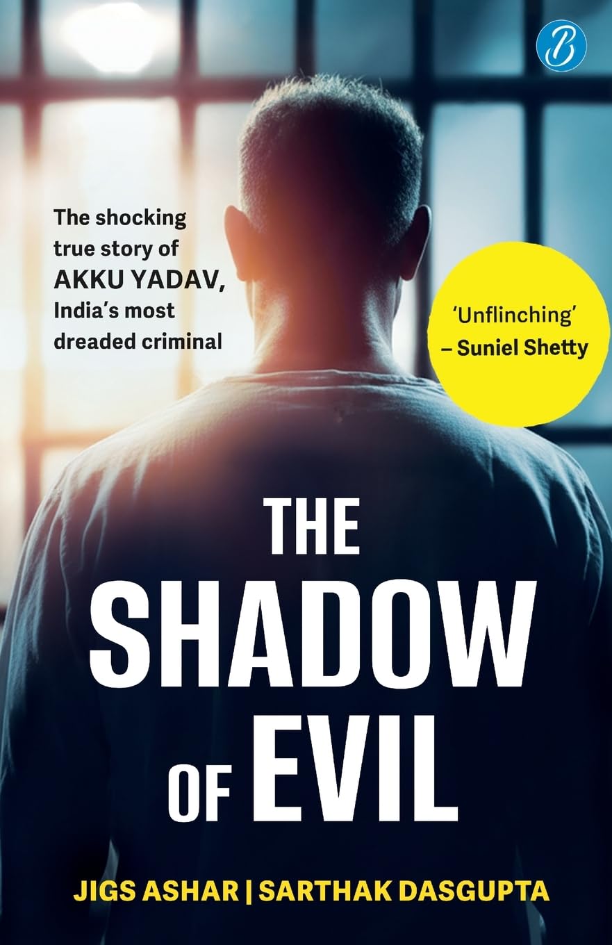 Front cover of the book 'The Shadow of Evil' by Jigs Ashar.