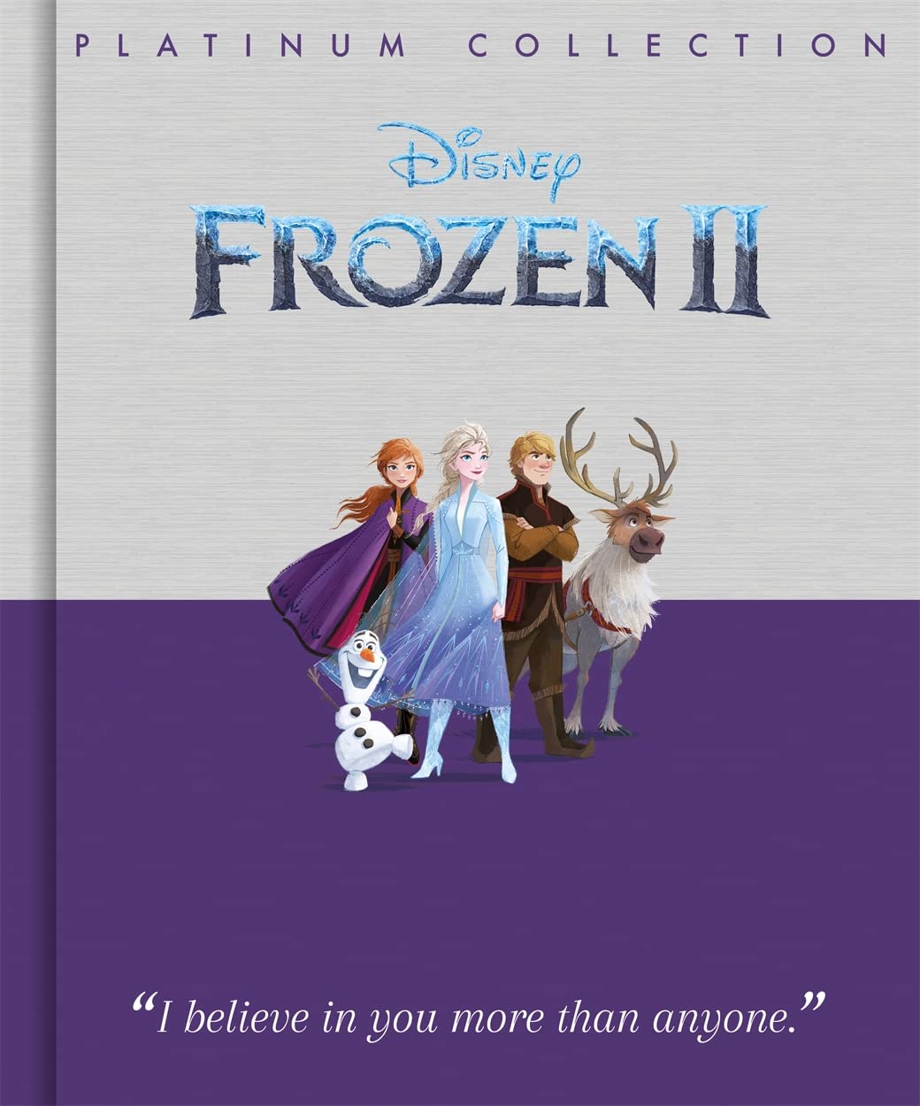 Front cover of the book 'Disney Frozen 2 Platinum Collection' by Na.