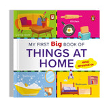 Front cover of the Board Book book 'My First Big Book of Things at Home: Illustrated Board Book of Things at Home for PreSchool Kids, Toddlers | Book for 1+' by Penguin.