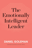 Front cover of the book 'The Emotionally Intelligent Leader' by Goleman.